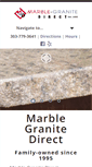Mobile Screenshot of marblegranitedirect.com